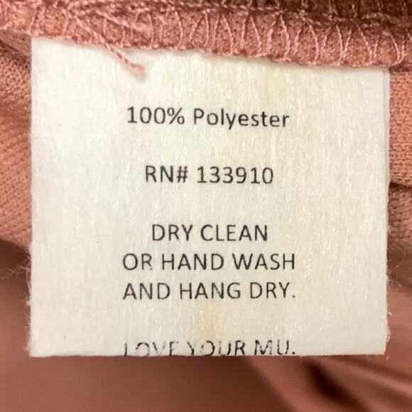 Show Me Your Mumu Caitlin Ruffle Maxi Dress Rustic Mauve Crisp Size Small - Picture 8 of 13